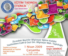 Eğitim Tadında Etkinlik 2009 - Gazi Üniversitesi